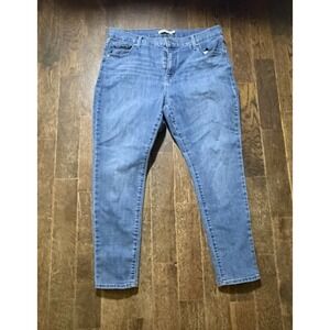 Womans Levi Strauss 721 High Rise Skinny Jeans  Size 16w S